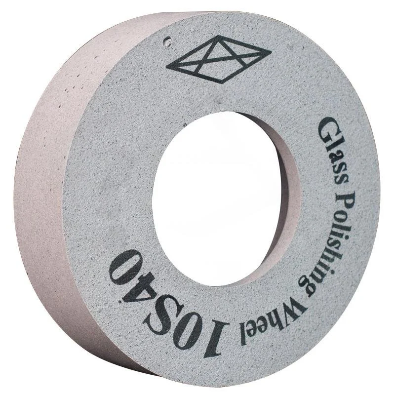 10S glass polishing wheel for double-edging machine bright edge finishing
