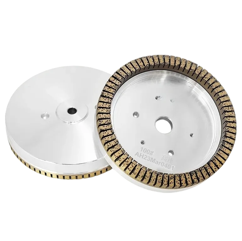 A1-2 Q6 dense-tooth diamond grinding wheel for glass double-edging machines