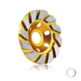 Diamond cup grinding wheel for concrete, cement, granite and stone — view 4