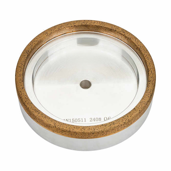 Glass grinding wheel for edging and fine grinding machines